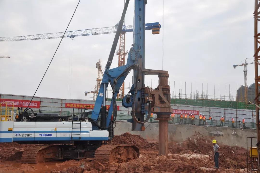 宇通重裝五項全能YTR360D旋挖鉆機(jī)引爆南寧！